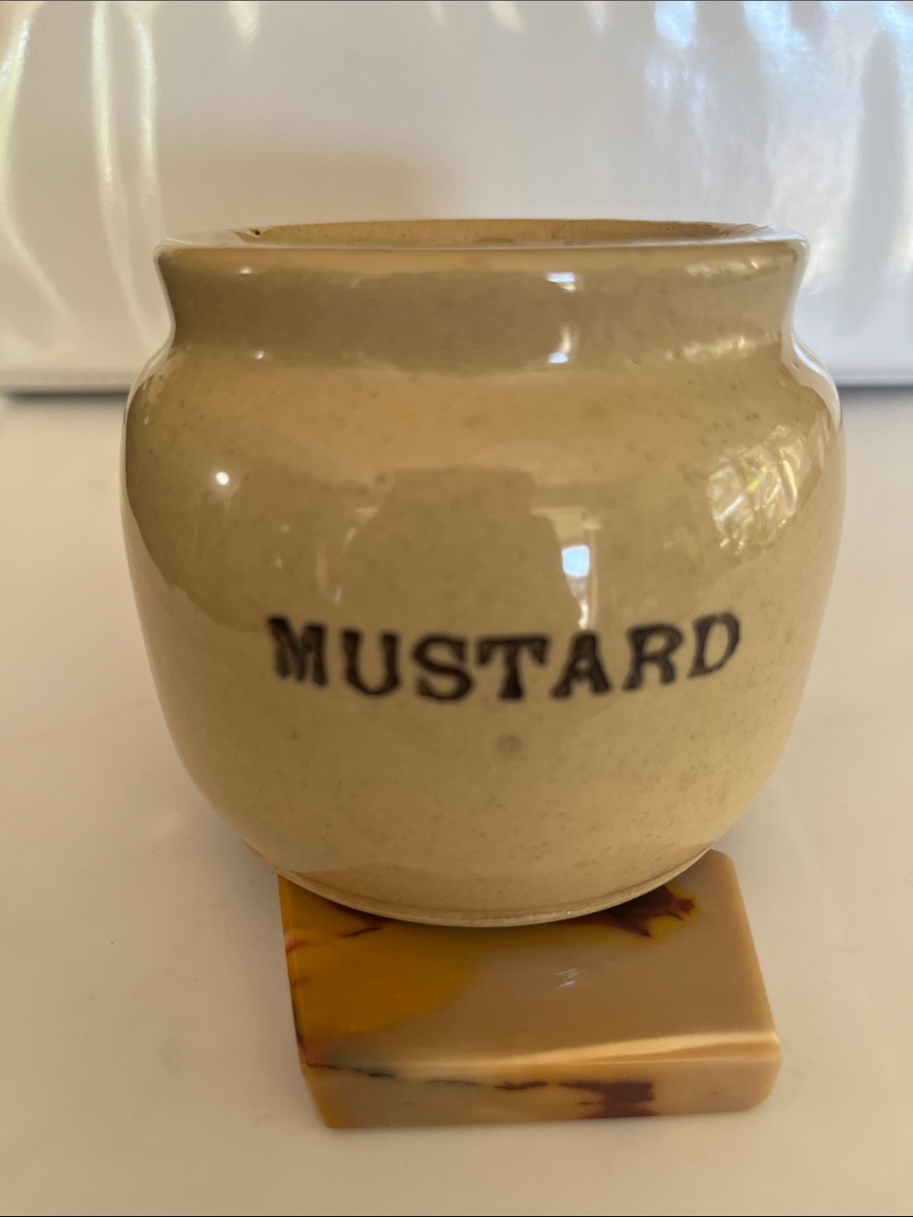 Small Mustard Jar England